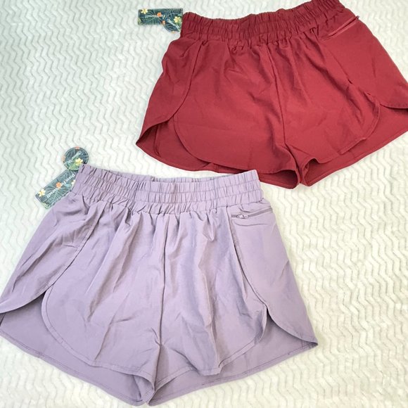 Blooming Jelly Shorts Lot Of 2 Blooming Jelly Running Shorts